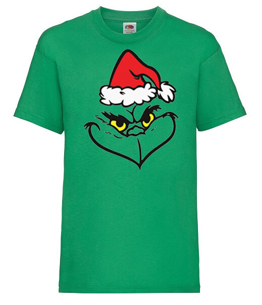 Bērnu T-krekls - Ziemassvētku Grinčs
