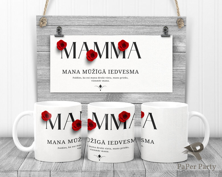 Krūze - Mamma mana iedvesma