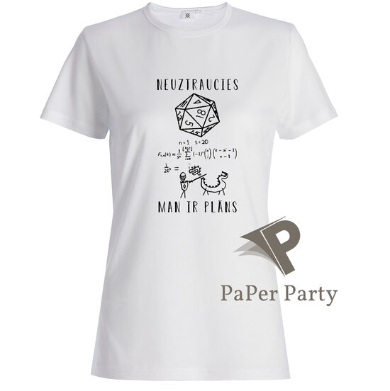 T-krekls viņai- Neuztraucies, man ir plāns