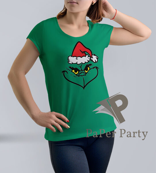 Sieviešu T-krekls - Ziemassvētku Grinčs